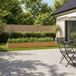 vidaXL Verhoogd Tuinbak Natuurlijk Hout 320 x 40 x 24 cm Staal
