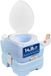 SereneLife Draagbaar Toilet, 15L Kampeertoilet