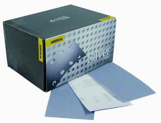 Mirka Q-Silver Schuurstroken 70x125mm zonder gaten - P120