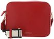 Coccinelle Leren schoudertas Tebe Crossover Bag Scarlet rood