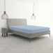 Italian Bed Linen Hoeslaken Max Color, 100% katoen, lichtblauw, tweepersoonsbed