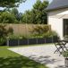 vidaXL Verhoogde Tuinbak Antraciet 600 x 80 x 55 cm