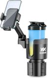 Merkloos Goodivery Auto Drankhouder Mobiele Telefoonhouder Multifunctionele 2 in 1 Zwart