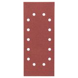Bosch Pro Schuurblad voor vlakschuurmachine hout en kleur Expert for Wood and Paint Korrelgrootte 120 rood