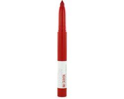 Maybelline SuperStay Ink Crayon Matte Lipstick - 45 Hustle in Heels - Rood - 14g