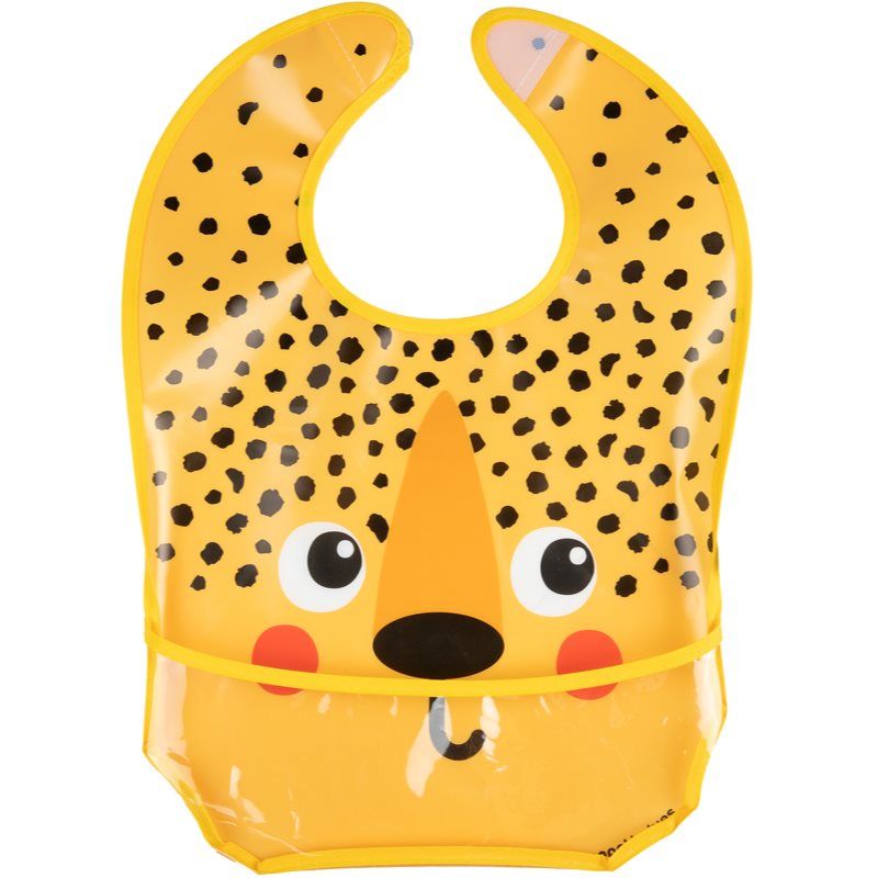 CANPOL BABIES BabiesBoo slabbetje met zak cheetah 9/232
