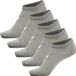 Hummel kindersokken Match Me Sock, set van 5 stuks, maat 37-40, grijs gemêleerd