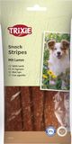 TRIXIE Snackstrepen, hondensnacks met lamsvlees, zonder toegevoegde suikers, 10 snacks, 100 g