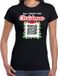Bellatio Decorations Bellatio Christmas sweaters Kerst QR code kerstshirt All I want: Geen Kut kerst muziek dames zwart - XL