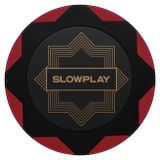 Pokerchips - Jetons - Argile - 14 g - 50 pièces - Rouge
