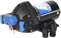 Merkloos Waterdrukpomp - Boilerpomp Membraanpomp - Watersport Boten - Zelfaanzuigend Droogloopcapaciteit - 35 GPM - Zwart