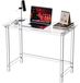 Bureau en Acrylglas, Transparant, 39,3 x 19,6 x 29,5 cm, Modern Design