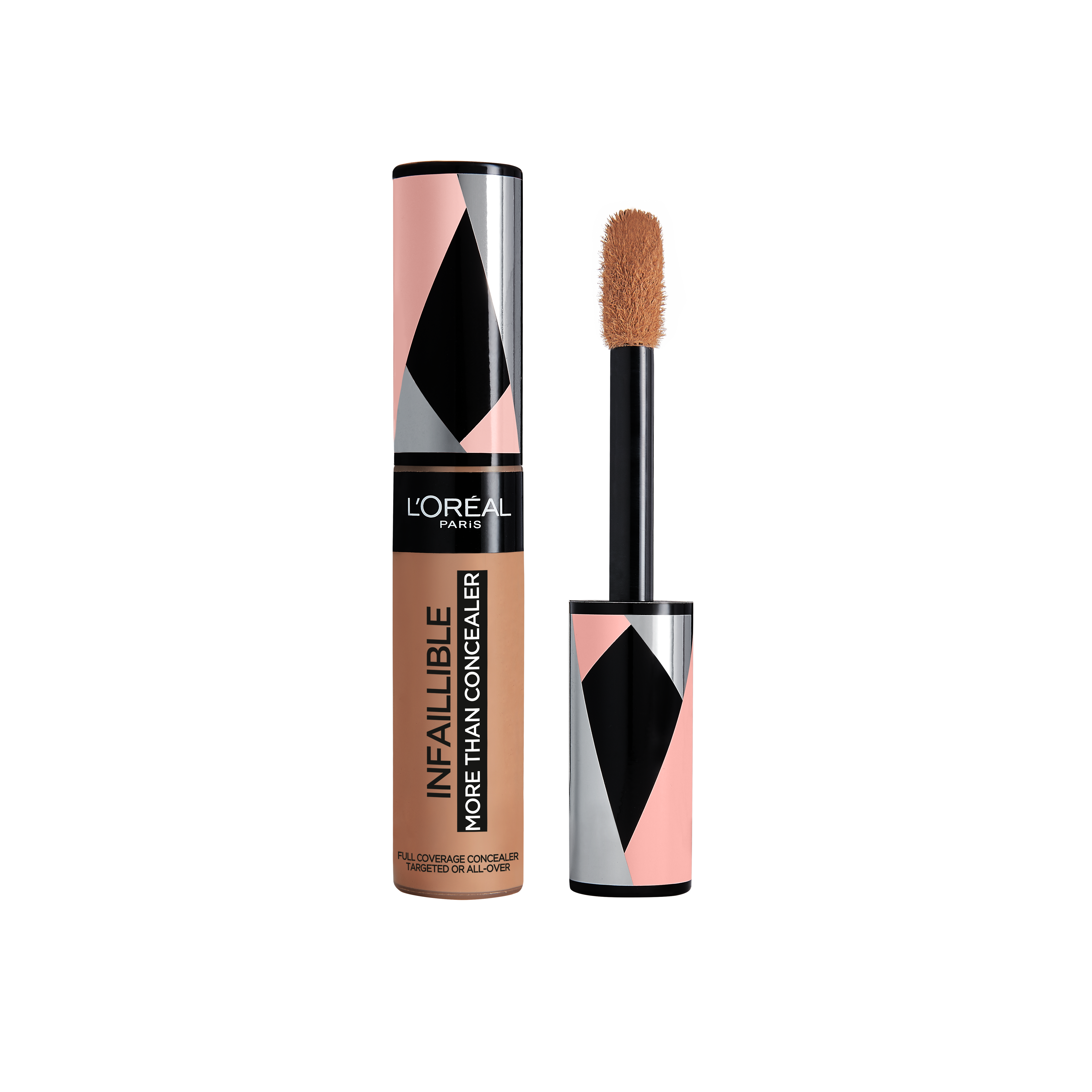 L'Oréal Make-Up Designer Infaillible More Than Concealer - 337 Almond - Dekkende Concealer met Matte Finish - 11 ml