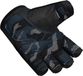 RDX Sports Gants de sport T2 - Demi-doigts Marron - S