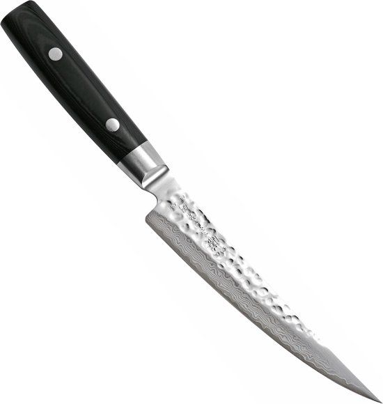 Yaxell Zen uitbeenmes 15 cm - VG10 Staal - 37 Lagen Damaststaal - Canvas-Micarta Heft