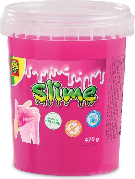 SES Creative Slime Neon Roze - 470g