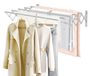 Solidchoice - Sèche-linge mural pliable avec 7 barres pour intérieur et extérieur