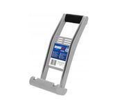 DEDRA Draaghandvat voor panelen, paneeldikte 0–32 mm, draagvermogen 80 kg, antislip en afgeschuind handvat, robuust ABS-kunststof, ergonomisch ontwerp