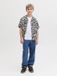 JACK & JONES JREBREBEL LOGO TEE SS CREW NECK NOOS JNR T-shirts Garçon Blanc Coton - Taille 128