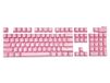 Feicuan Universele 104 Keyset Keycap ABS Kleurrijke Backlit Vervanging Key Cap Cover voor Mechanisch Toetsenbord - Roze