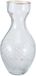 Deco by Boltze Vaas - transparant glas - 7 x 15 cm
