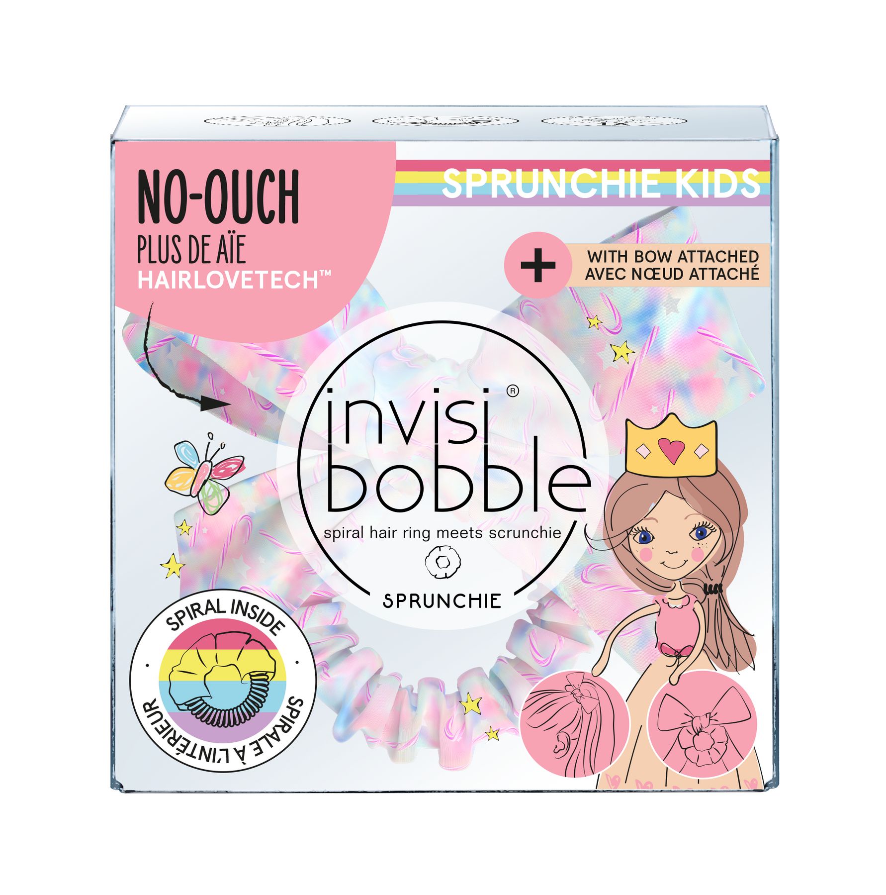 invisibobble SPRUNCHIE - Hair ponytail holder - Multicolour - 1 pc