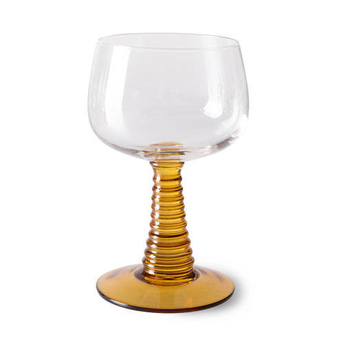 HK Living wijnglas Swirl (275 ml) (Ø8,5 cm)