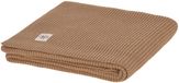 LÄSSIG Babygebreide deken, knuffeldeken, babydeken, gebreid, 100% biologisch katoen, GOTS/Knitted Blanket Nubs lichtbruin