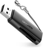 Ugreen CM264 USB 3.0 SD/TF-kaartlezer zwart