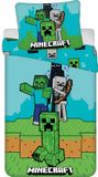 Minecraft Dekbedovertrek MOBS - 140 x 200 cm - Katoen
