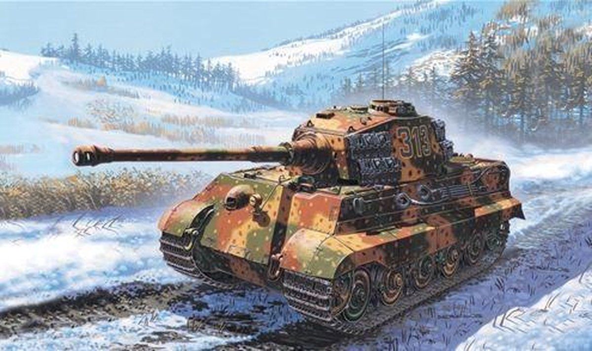 Italeri 510007004 - 1:72 SD KFZ 182 King Tiger
