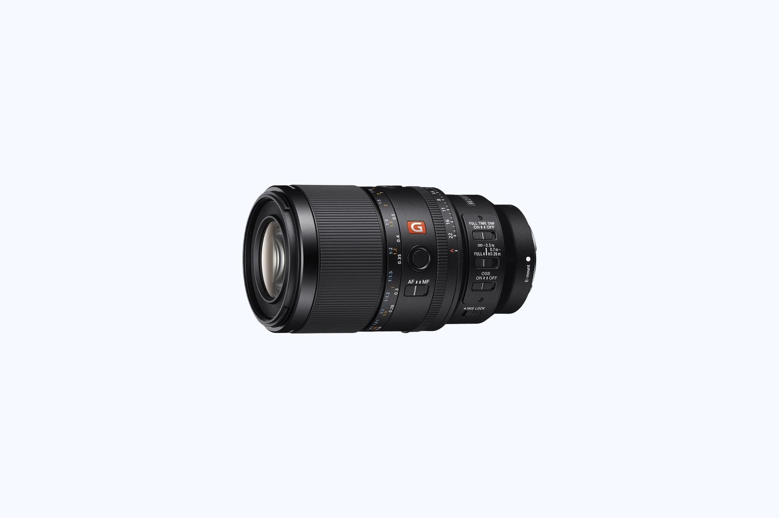 Sony FE 100mm f/2.8 Macro GM OSS objectief (SEL100M28GMB.SYX)