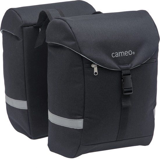 Cameo New Looxs Cameo Sports Double - Dubbele Fietstas - 28 liter - Zwart