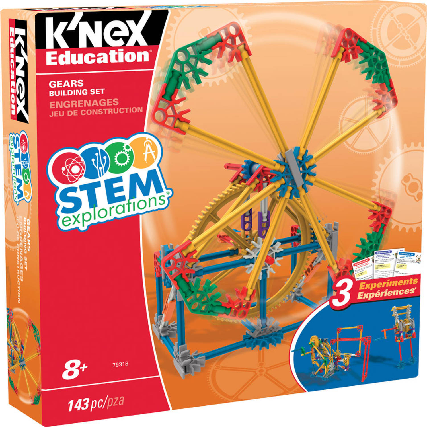 k'nex Stem Explorations: Gears Building Set