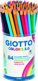 Giotto Colors 3.0 - Pot Of 84 Colouring Pencils (12 Colors X 7) (Fsc)