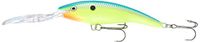 Rapala Unisex Volwassen Deep Tail Dancer visaas visaccessoires van balsahout stabiel duiken schep zoetwater spinaas loopdiepte 6 m visaas 9 cm, 13 g Made in Estland-Parrot standaard
