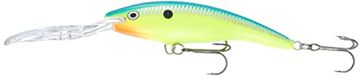 Rapala Unisex Volwassen Deep Tail Dancer visaas visaccessoires van balsahout stabiel duiken schep zoetwater spinaas loopdiepte 6 m visaas 9 cm, 13 g Made in Estland-Parrot standaard