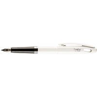 PENTEL TRADIO STYLO PLUME VERNIS BLANC