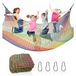 Filet d'escalade Filet d'escalade Aire de jeux - 3 x 3 m - Double couche - Nylon - Pour l'extérieur