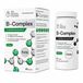 Sonstige Complexe de vitamines B hautement dosé – Les 11 vitamines B + 3 formes actives (méthylcobalamine, folate, P-5-P) – Pour l'énergie, le système nerveux et le moral – Végétalien