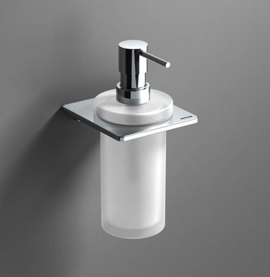 Douchebakkenopmaat.nl Zeepdispenser Cube chroom - 7442923785788