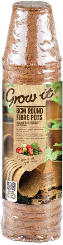 Grow-it Ronde Vezel Pot 6cm - 24st