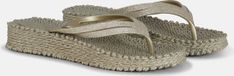 Ilse Jacobsen Slippers met lichte plateauzool CHEERFUL13 - 780 Platin