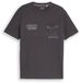 Tom Tailor - T-shirt met wafelstructuur - Maat XL - Tarmac Grey