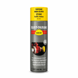 Rust-oleum Hard Hat® deklaag verkeersgeel RAL 1023 500ml