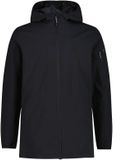 CMP Parka met verstelbare capuchon - Heren - Antraciet - Polyester - Waterdicht - Maat 48