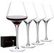 Riedel Set van 3 wijnglazen rood - Handgeblazen kristal