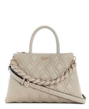 GUESS Maxine Girlfriend Satchel Light Taupe