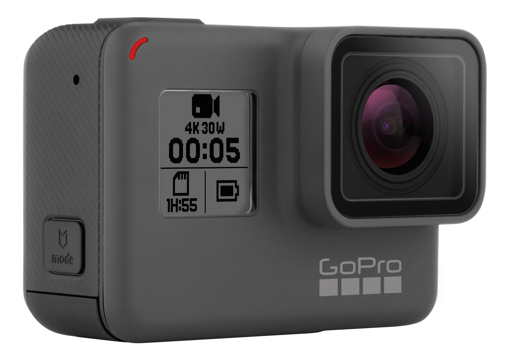 GoPro HERO5 Black Action Camera - 4K Ultra HD, 12MP, WiFi, GPS, Touchscreen
