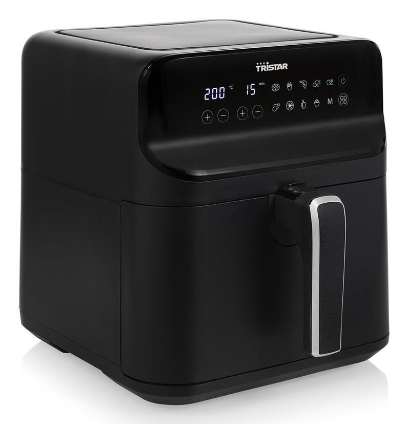 Tristar Airfryer XXL FR-9025 - 6 Liter - Digitale Heteluchtfriteuse - 8 Programma's - Zwart